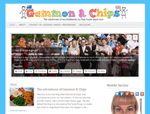 Tablet Screenshot of gammonandchips.com